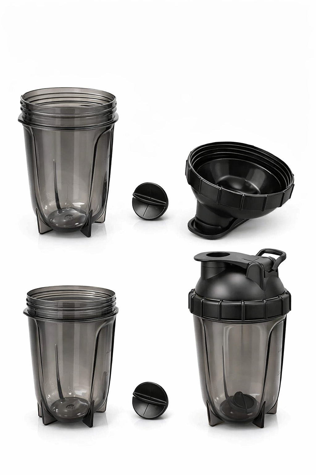 Protein Shaker Bottle with Mixer Ball | Leak-Proof Gym Shaker for Protein & Smoothies